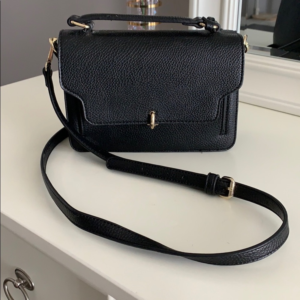Classic Black Trendy Shoulder Bag